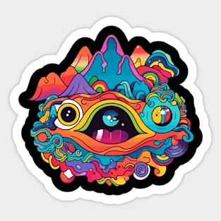 Trippy Mess Sticker